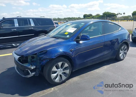 2022 Tesla Model Y Long Range Dual Motor All-Wheel Drive из США, поврежденный, VIN 7SAYGAEE3NF394274